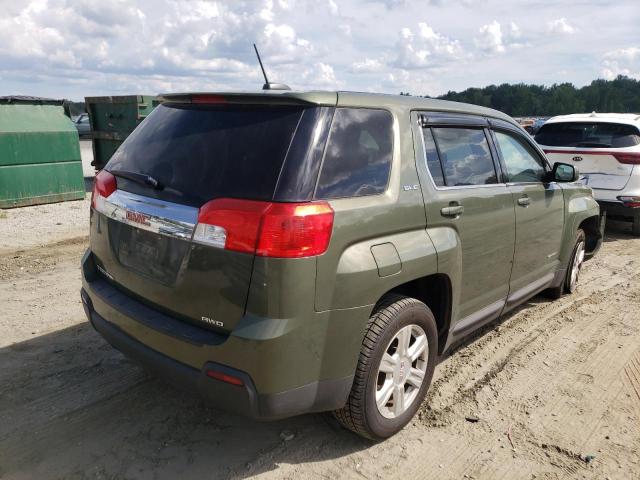 2GKFLVEK2F6148907 - 2015 GMC TERRAIN GREEN photo 4