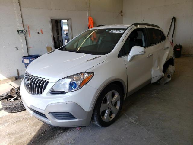 KL4CJASB9FB246728 - 2015 BUICK ENCORE WHITE photo 2