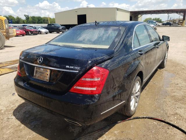 WDDNG8DB3DA524678 - 2013 MERCEDES-BENZ S 350 BLUE BLACK photo 4