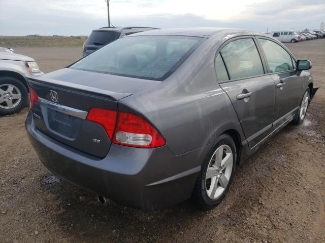 2HGFA1F66BH004286 - 2011 HONDA CIVIC LX-S Srebrny zdjęcie 4