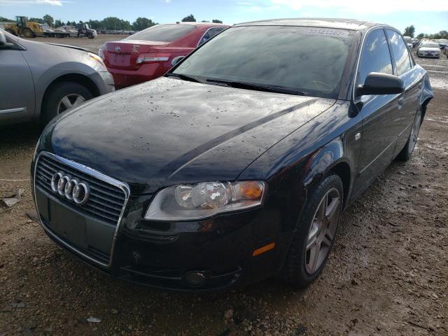 WAUDF78E36A210276 - 2006 AUDI A4 2.0T QU BLACK photo 2