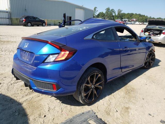 2HGFC4B89KH308456 - 2019 HONDA CIVIC SPOR BLUE photo 4