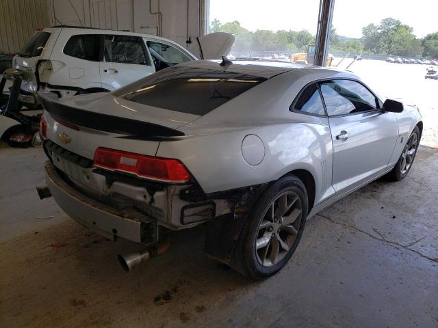 2G1FA1E35E9229117 - 2014 CHEVROLET CAMARO ZL1 SILVER photo 4