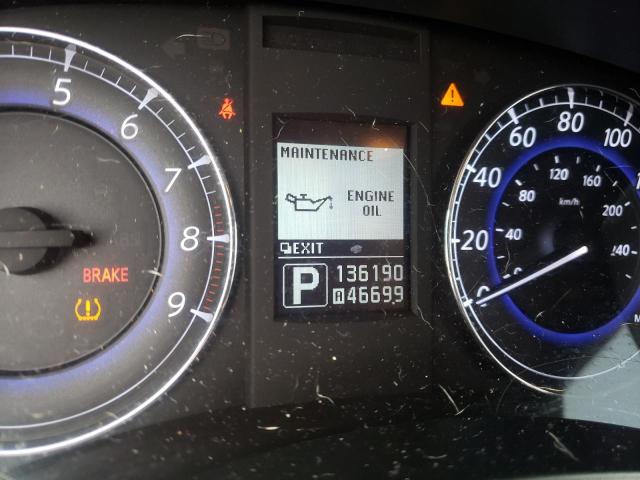 JN1AJ0HP1BM802526 - 2011 INFINITI EX35 BASE GRAY photo 8