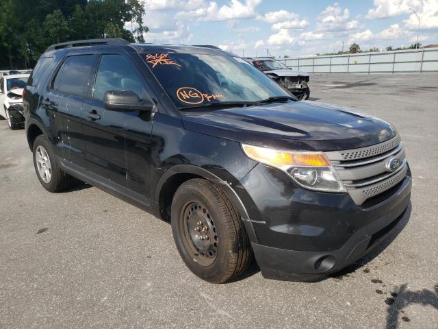 1FM5K8B85DGB72177 - 2013 FORD EXPLORER BLACK photo 1