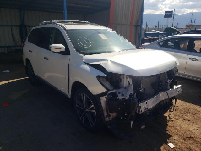 5N1DR2MM4JC670453 - 2018 NISSAN PATHFINDER WHITE photo 1