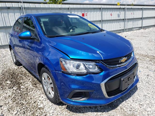 1G1JB5SH1H4146435 - 2017 CHEVROLET SONIC LS 蓝色 照片 1
