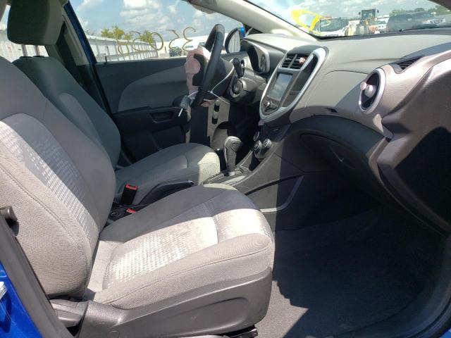 1G1JB5SH1H4146435 - 2017 CHEVROLET SONIC LS 蓝色 照片 5