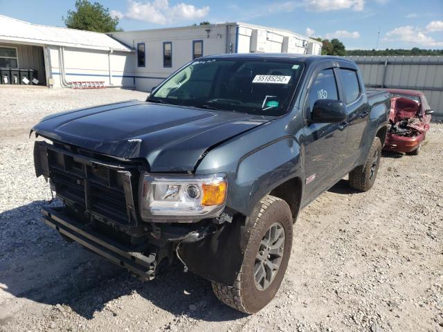 1GTG6CEN1H1274753 - 2017 GMC CANYON SLE GRAY photo 2