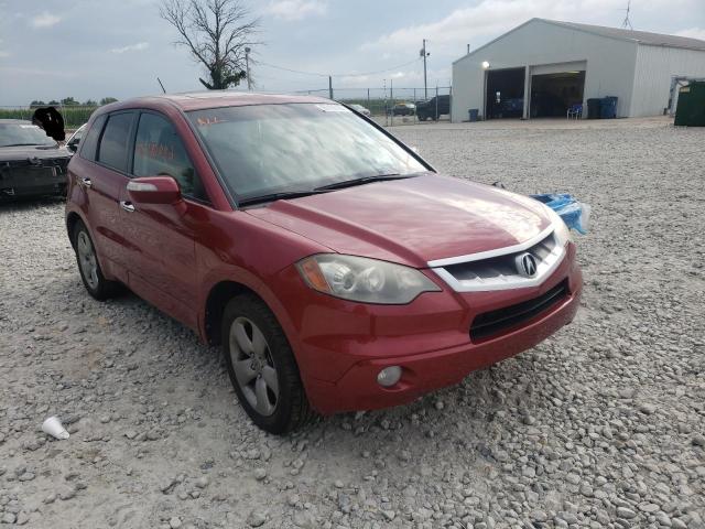 5J8TB18537A025025 - 2007 ACURA RDX TECHNO RED photo 1