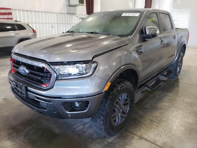 1FTER4FH8MLD72545 - 2021 FORD RANGER XL GRAY photo 2