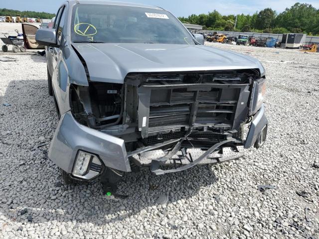 1GTG6CEN1M1106735 - 2021 GMC CANYON ELE GRAY photo 9