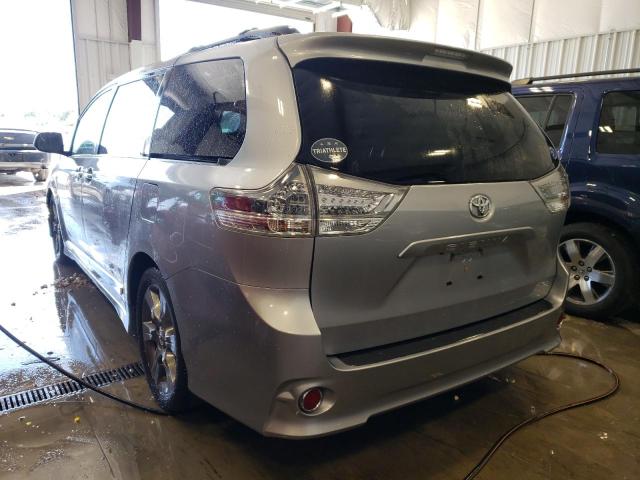 5TDXK3DC3ES459817 - 2014 TOYOTA SIENNA SPO SILVER photo 3