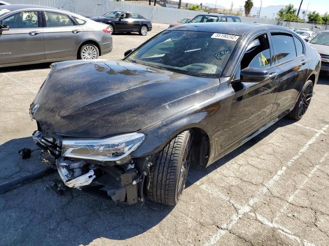 WBA7F0C55KGM25127 - 2019 BMW 750 I BLACK photo 2