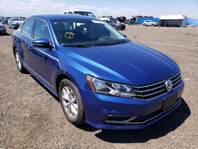 1VWAT7A35GC038228 - 2016 VOLKSWAGEN PASSAT S BLUE photo 1