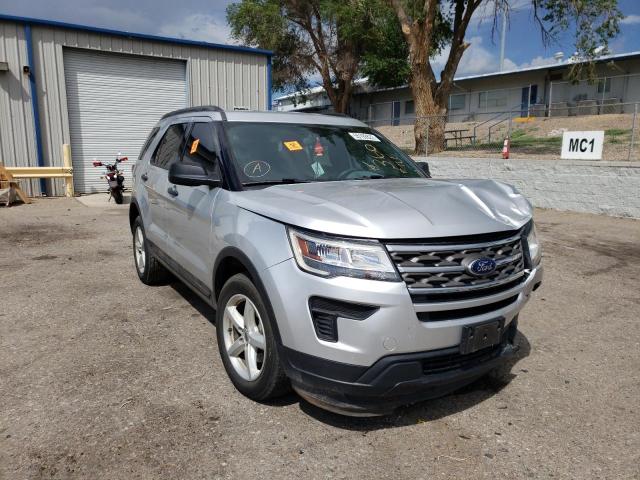 1FM5K8B84JGC86134 - 2018 FORD EXPLORER SILVER photo 1