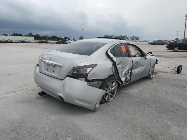 1N4AA5AP9EC495501 - 2014 NISSAN MAXIMA S SILVER photo 4