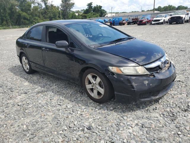 19XFA1F63AE072196 - 2010 HONDA CIVIC LX-S BLACK photo 1