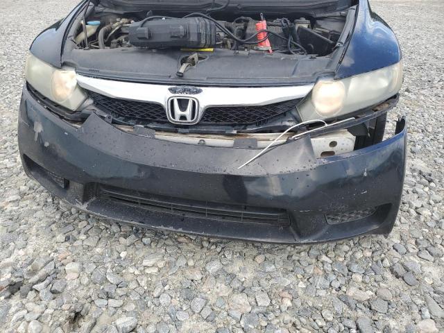 19XFA1F63AE072196 - 2010 HONDA CIVIC LX-S BLACK photo 9