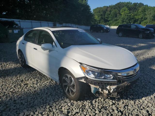 1HGCR2F8XHA208003 - 2017 HONDA ACCORD EXL WHITE photo 1