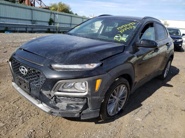 KM8K6CAA1MU722751 - 2021 HYUNDAI KONA SEL P BLACK photo 2