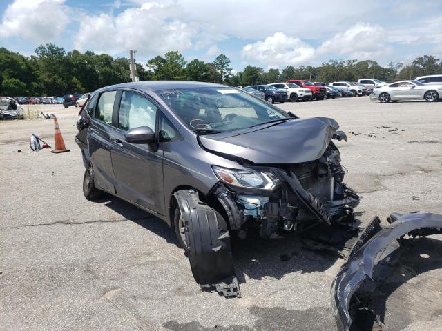 JHMGK5H54HS003259 - 2017 HONDA FIT LX GRAY photo 1