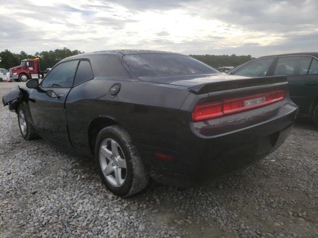 2B3CJ4DV2AH270160 - 2010 DODGE CHALLENGER BLACK photo 3