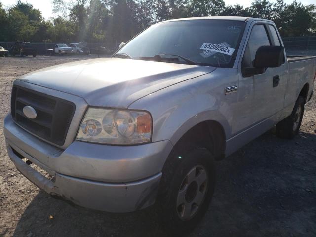 1FTRF12237KA79138 - 2007 FORD F-150 SILVER photo 9