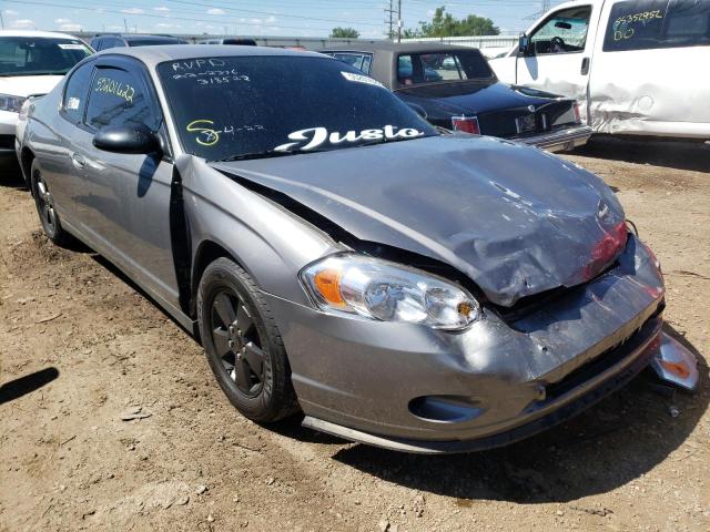 2G1WM15KX69318522 - 2006 CHEVROLET MONTE CARL ნაცრისფერი ფოტო 1