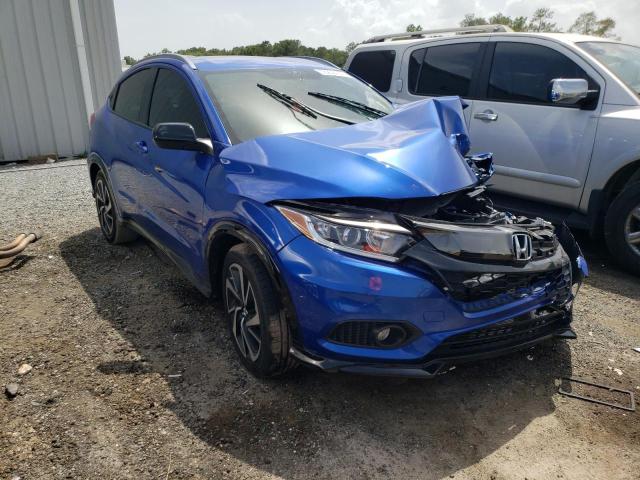 3CZRU5H11LM710221 - 2020 HONDA HR-V SPORT BLUE photo 1