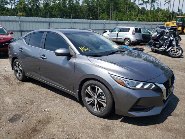 3N1AB8CV8LY239166 - 2020 NISSAN SENTRA SV GRAY photo 1