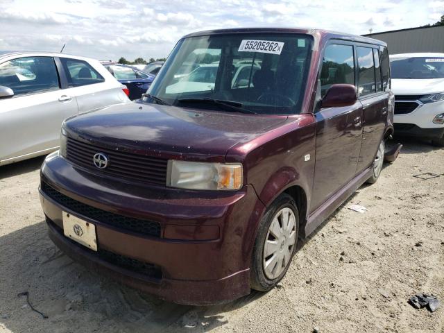 JTLKT324764044438 - 2006 TOYOTA SCION XB Bordeaux Foto 2