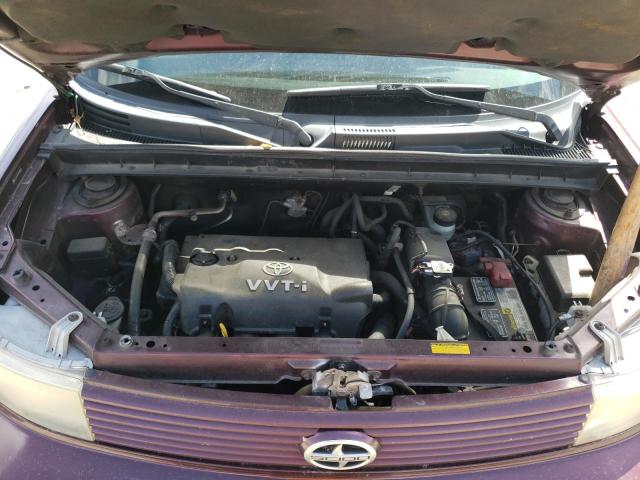 JTLKT324764044438 - 2006 TOYOTA SCION XB Bordeaux Foto 7