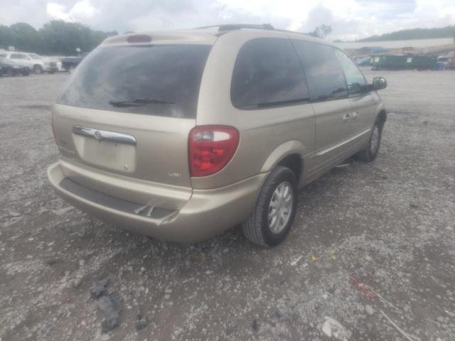 2C4GP54L63R200290 - 2003 CHRYSLER TOWN & COU GOLD photo 4