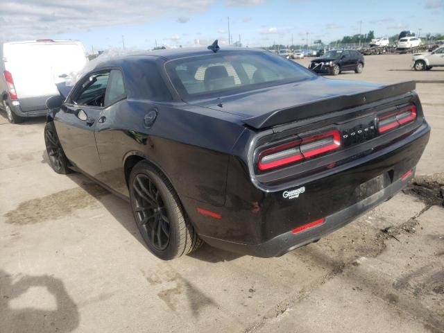 2C3CDZFJXKH640693 - 2019 DODGE CHALLENGER BLACK photo 3