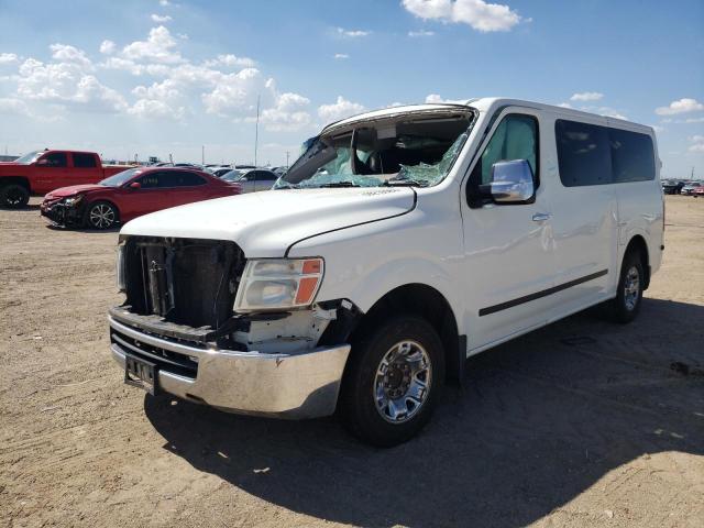 5BZBF0AA4DN202587 - 2013 NISSAN NV 3500 S WHITE photo 2