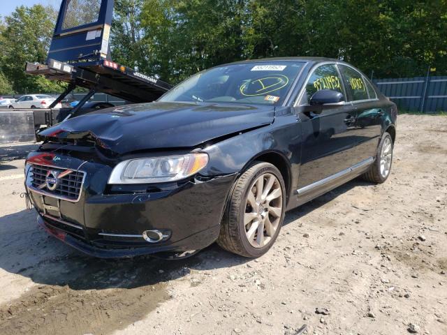 YV1902AH2D1168465 - 2013 VOLVO S80 T6 BLACK photo 2