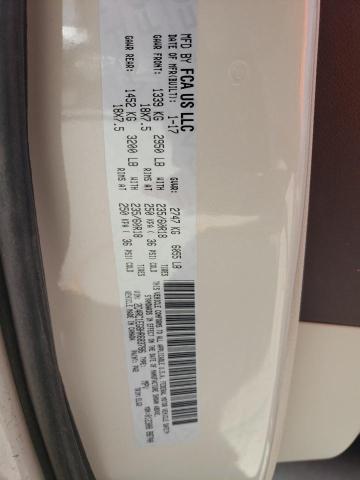 2C4RC1EG8HR683786 - 2017 CHRYSLER PACIFICA T WHITE photo 10