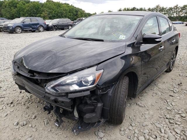 3N1AB7AP9KY299647 - 2019 NISSAN SENTRA S BLACK photo 2