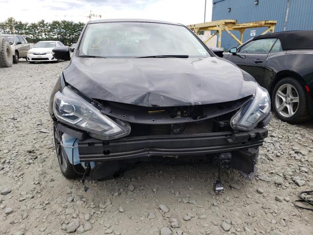 3N1AB7AP9KY299647 - 2019 NISSAN SENTRA S BLACK photo 9