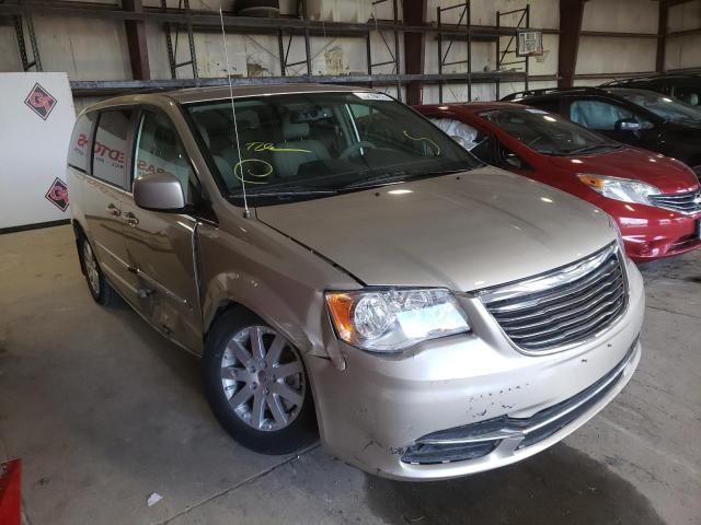 2C4RC1BG1DR811218 - 2013 CHRYSLER TOWN & COU GOLD photo 1