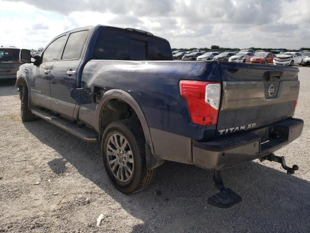 1N6AA1F45HN568631 - 2017 NISSAN TITAN XD S BLUE photo 3