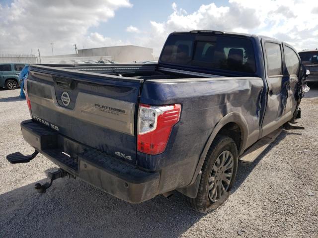 1N6AA1F45HN568631 - 2017 NISSAN TITAN XD S BLUE photo 4