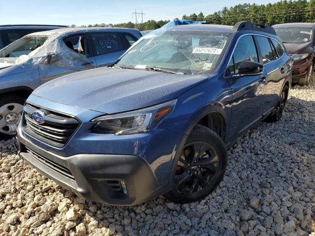 4S4BTGLD8N3101229 - 2022 SUBARU OUTBACK ON BLUE photo 2