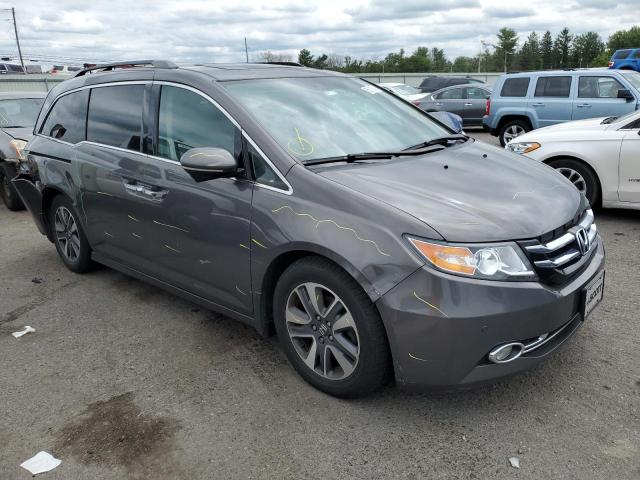 5FNRL5H94EB037981 - 2014 HONDA ODYSSEY TO GRAY photo 1