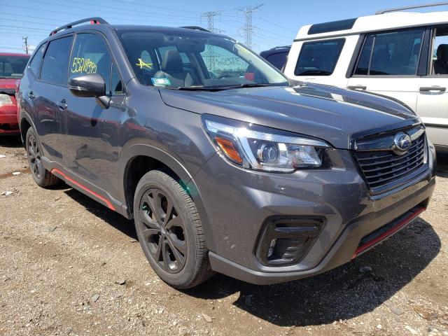 JF2SKARC7LH605341 - 2020 SUBARU FORESTER S გრაფიტი ფოტო 1