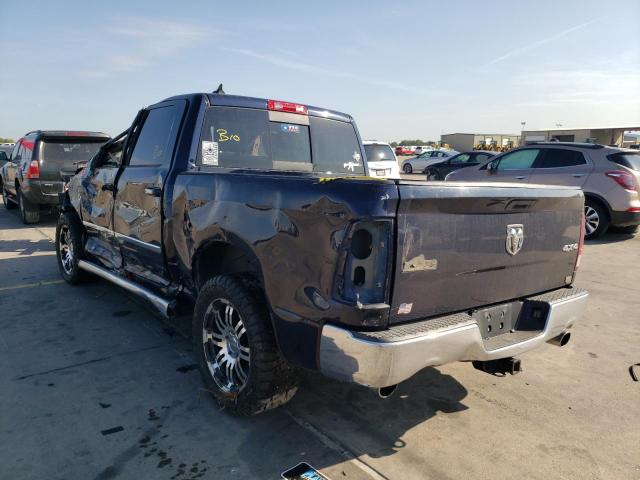 1C6RR7LT1DS669147 - 2013 RAM 1500 SLT BLUE photo 3