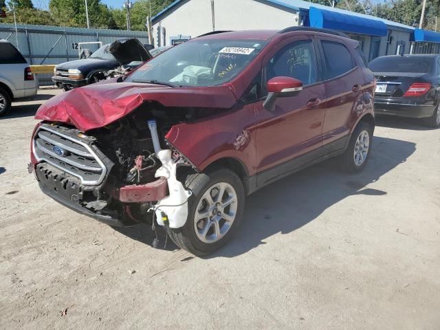 MAJ6P1UL4JC223812 - 2018 FORD ECOSPORT S BURGUNDY photo 2