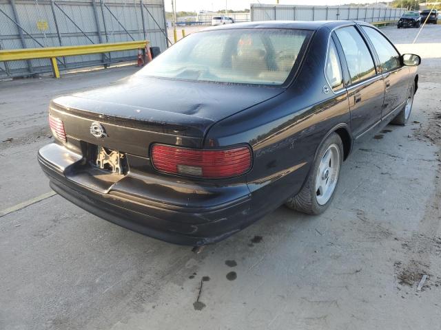 1G1BL52P6TR103097 - 1996 CHEVROLET CAPRICE / BLACK photo 4