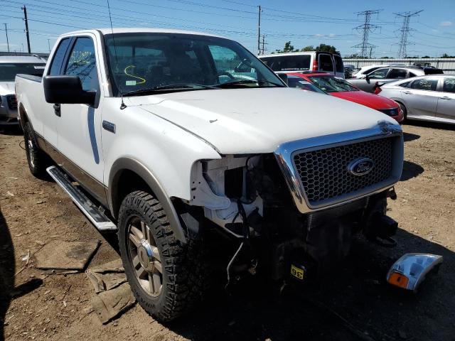 1FTPX14595NA08209 - 2005 FORD F150 WHITE photo 1